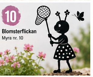 Myra nr 10 – Blomsterflickan