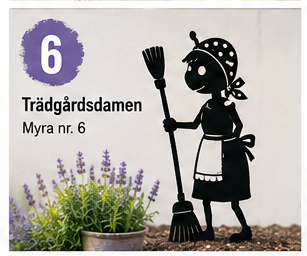 Myra nr 6 – Trädgårdsdamen