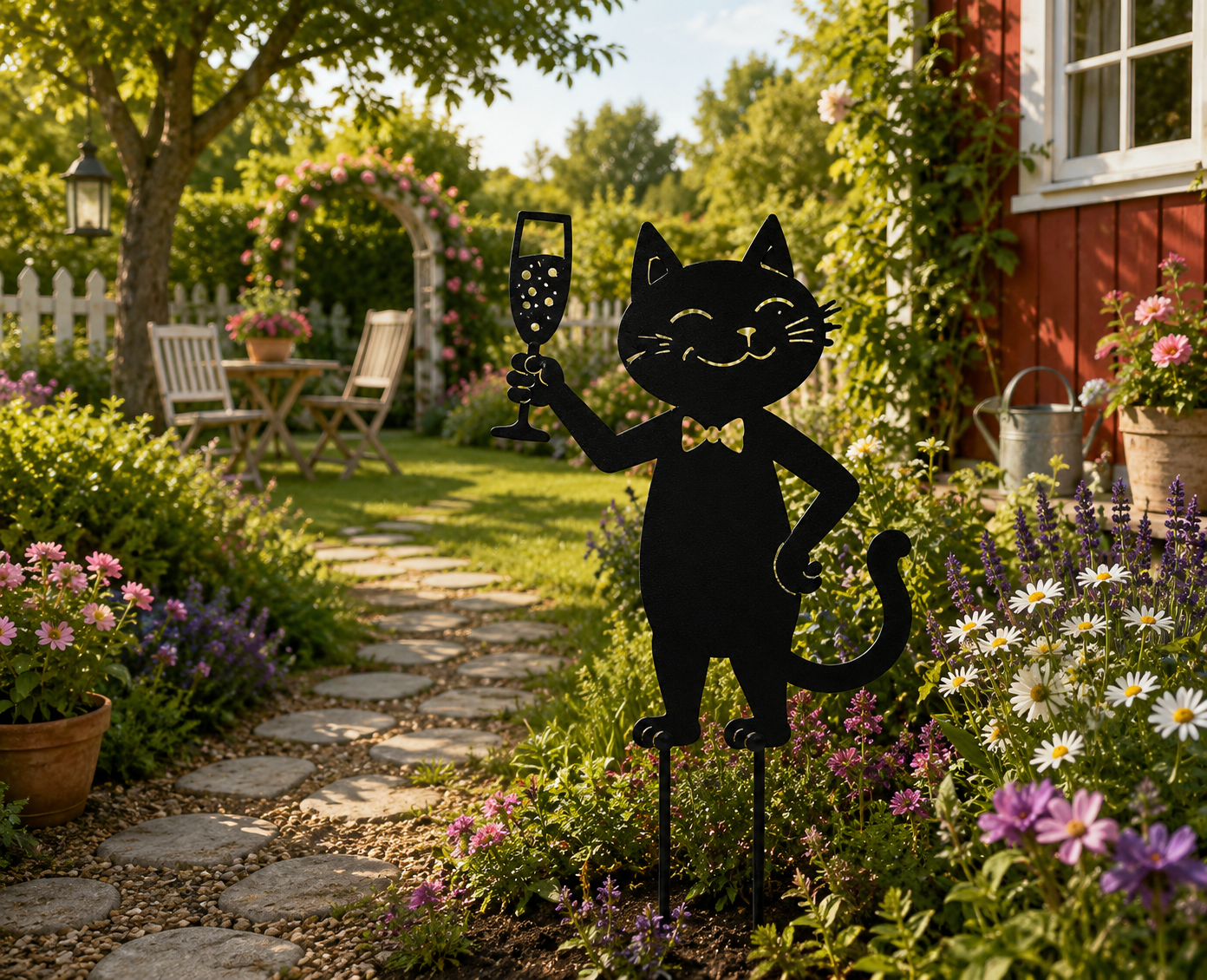 Katt figur nr 1 - Bubbelmusen 🥂