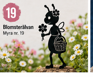 Maur nr. 19 – Blomstermauren